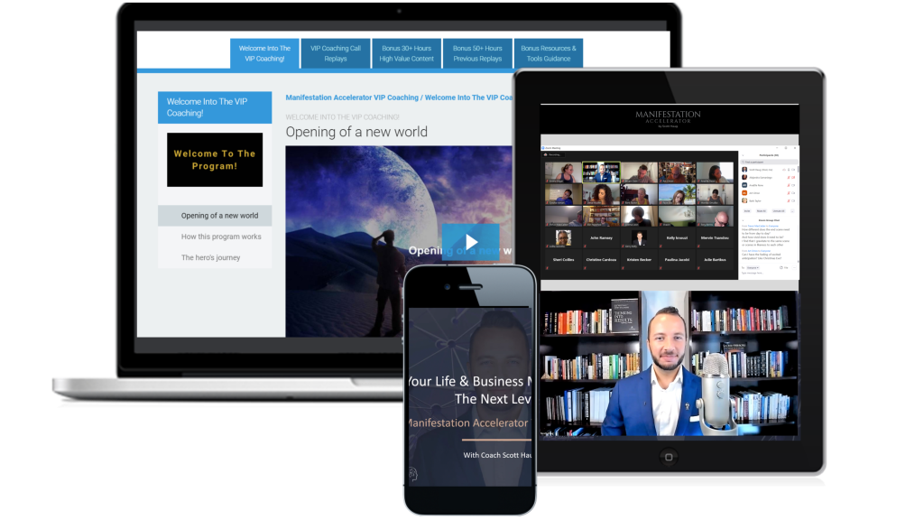 Manifestation Accelerator with Rasheed Logo